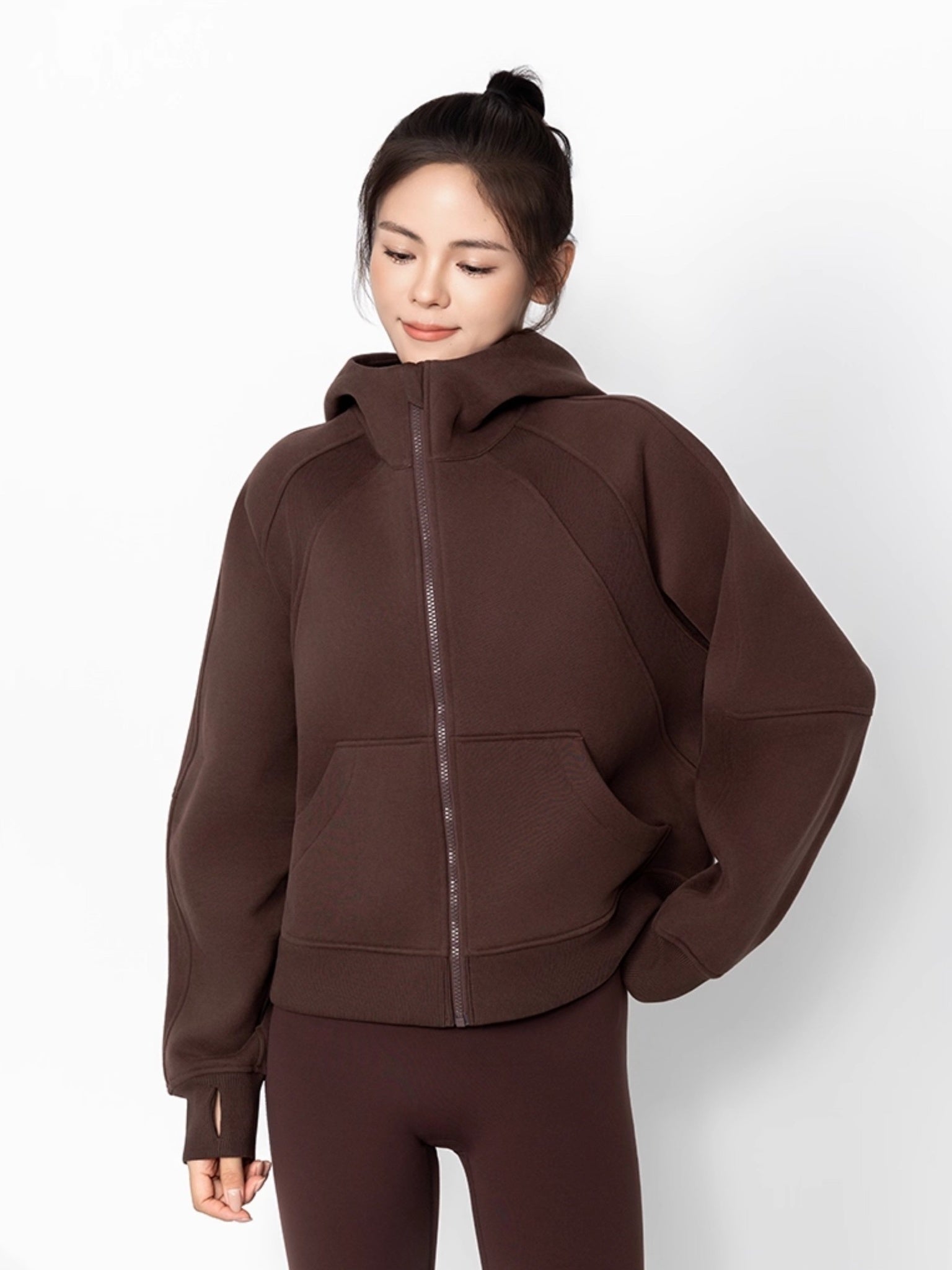 プレミアムボリュームスリーブパーカー