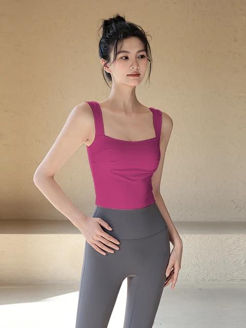 サポートフィット ヨガタンクトップ
