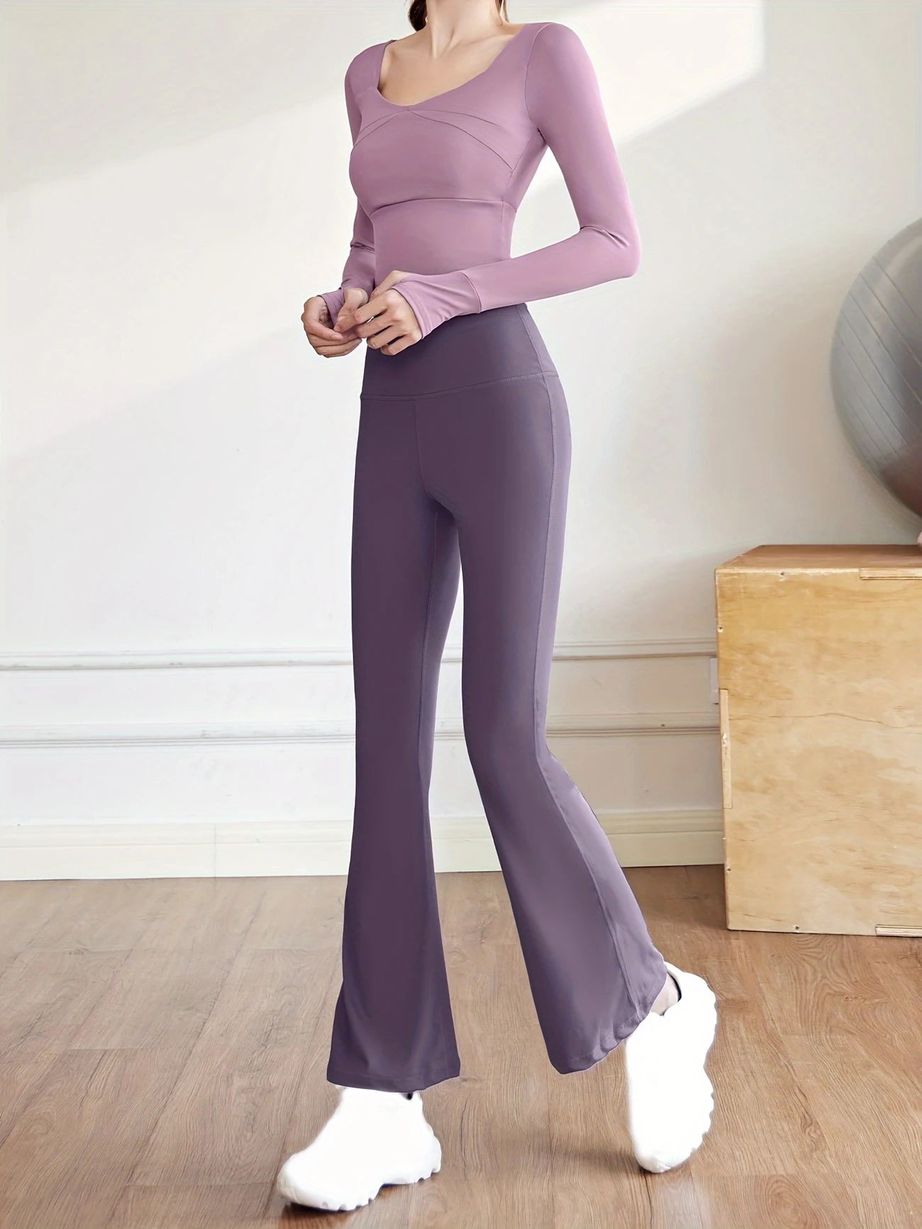 エレガントフロー ロングレギンス&トップセット