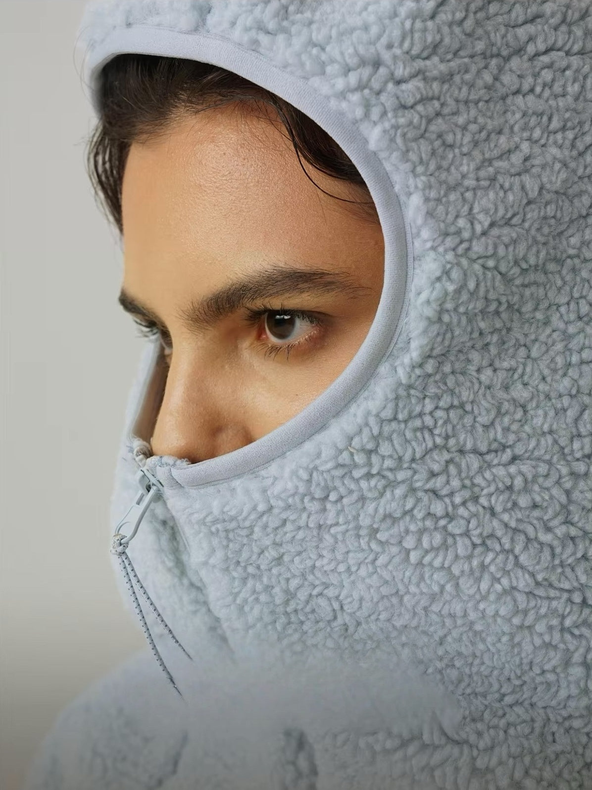 ハイネックフリースジャケット