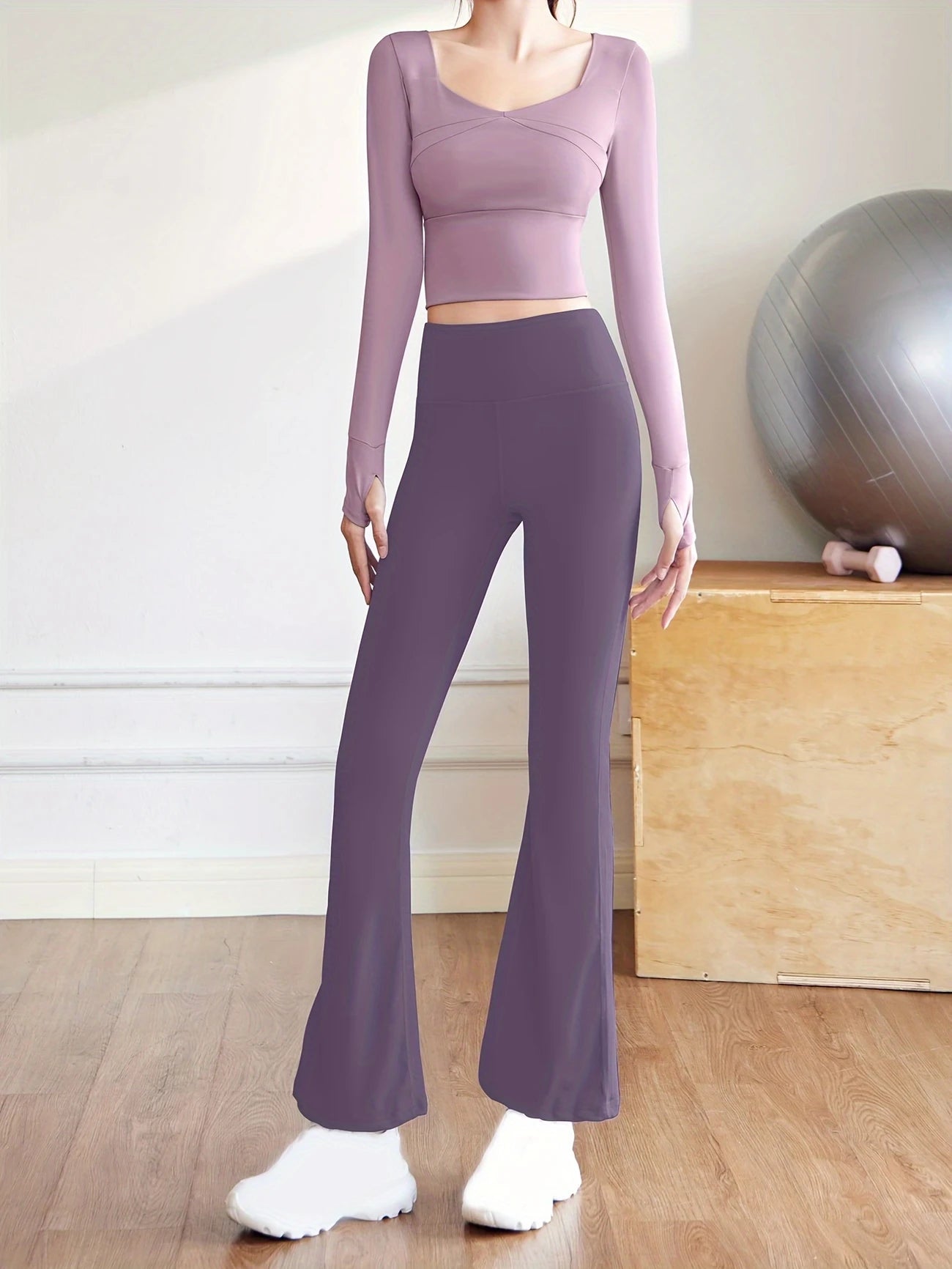 エレガントフロー ロングレギンス&トップセット