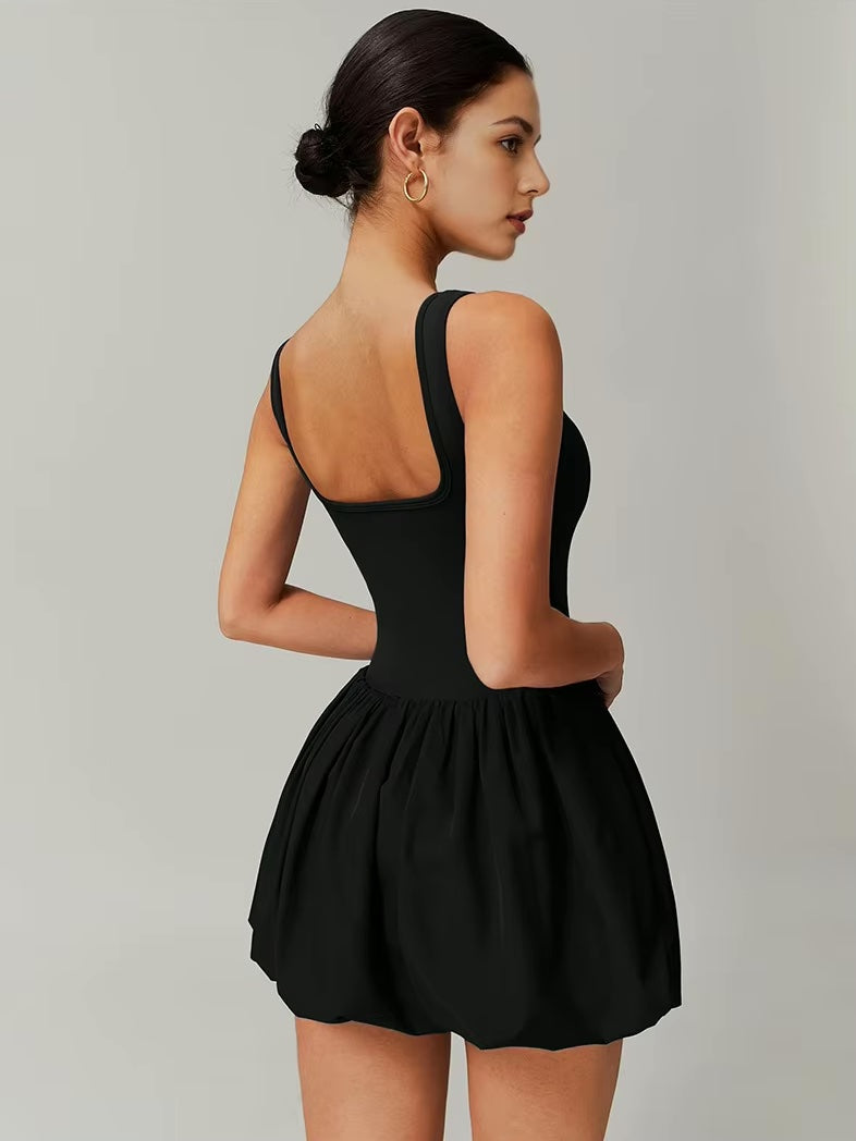 エアリーフレア・パフワンピース