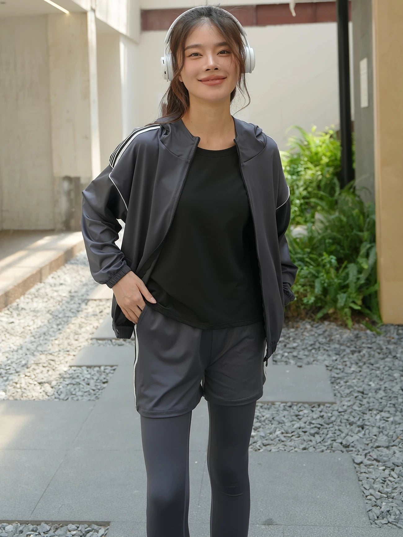 ラインデザインカジュアル3ピースセット