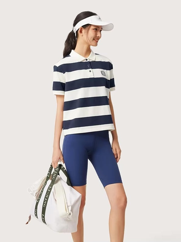 ボーダーテニスポロ