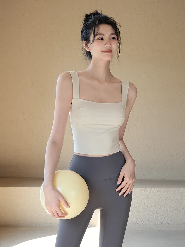 サポートフィット ヨガタンクトップ