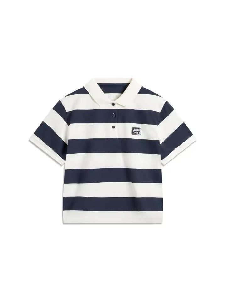 ボーダーテニスポロ