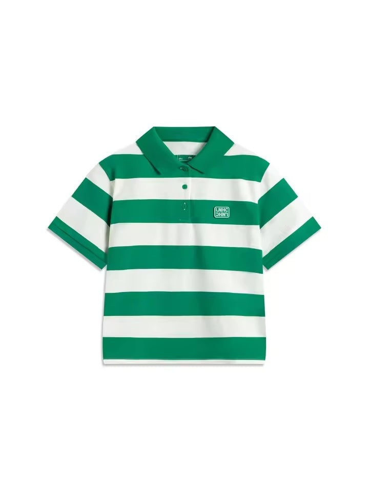 ボーダーテニスポロ