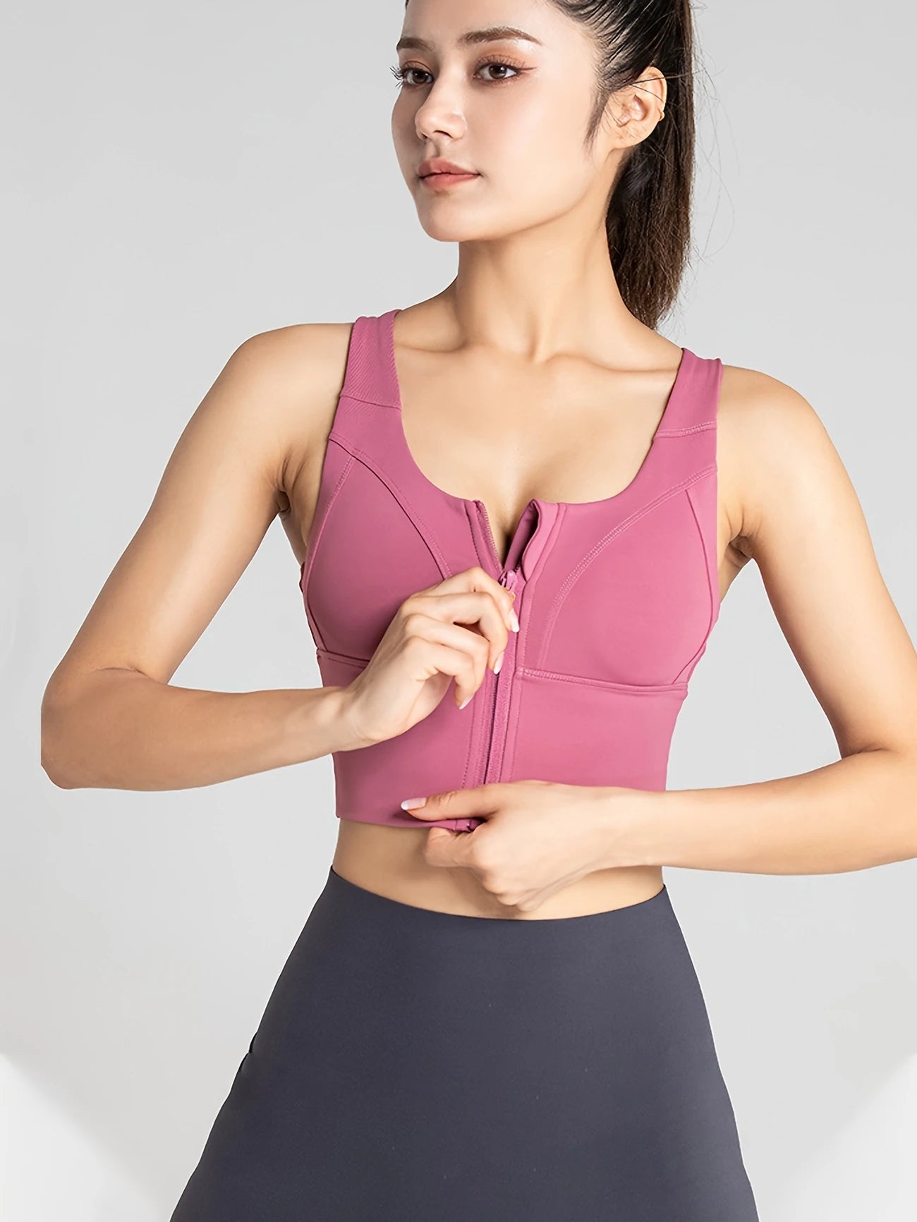 バッククロスハイサポートブラ