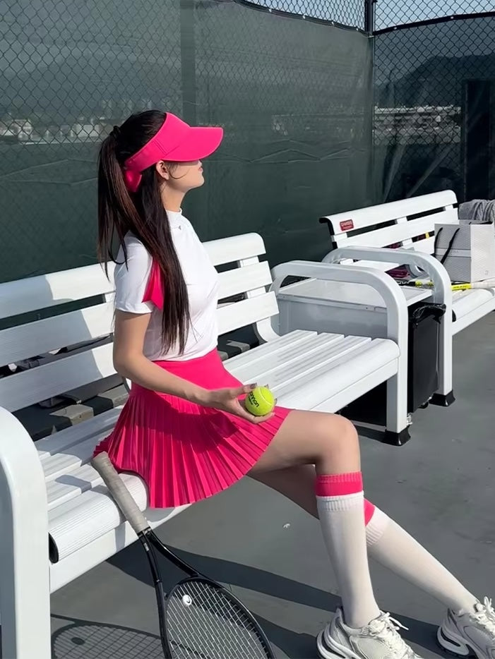 フレッシュピンク・テニスウェア