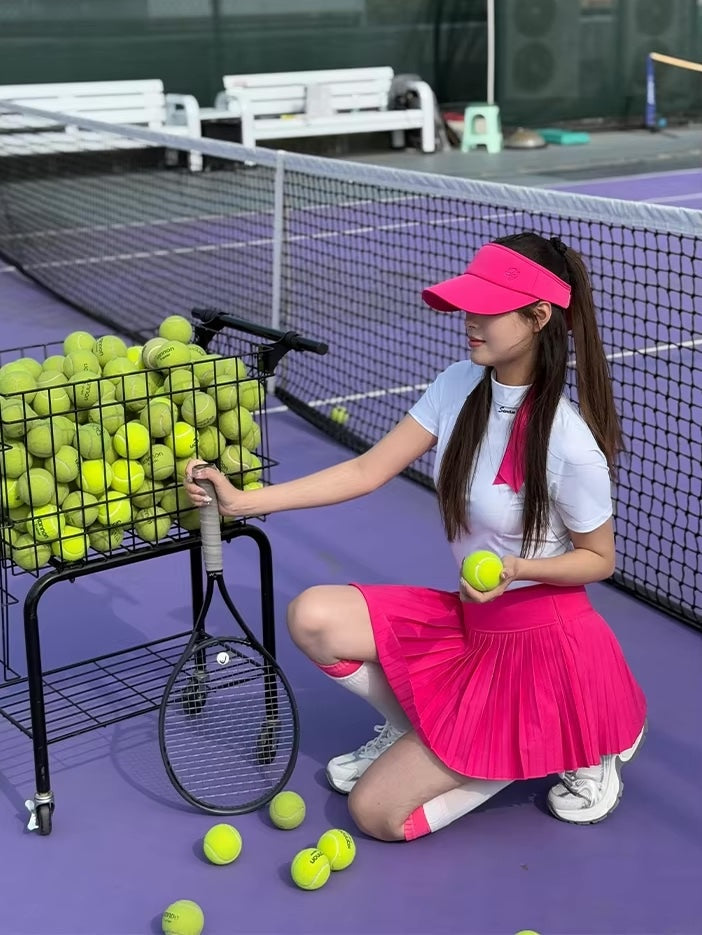 フレッシュピンク・テニスウェア