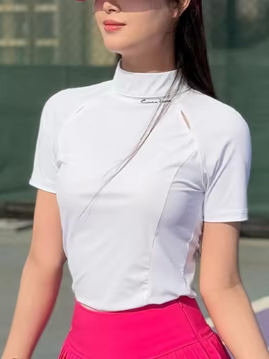 フレッシュピンク・テニスウェア