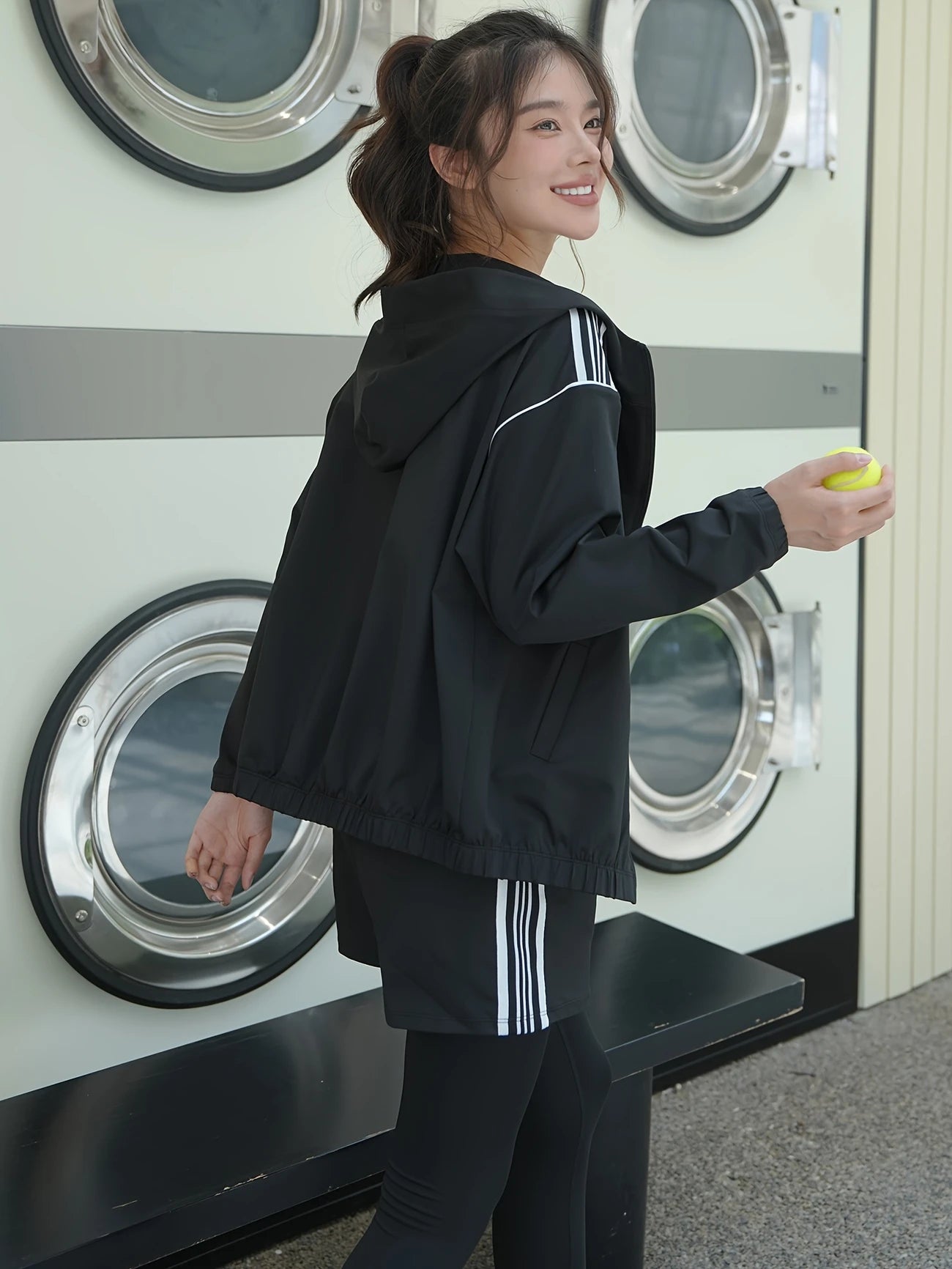 ラインデザインカジュアル3ピースセット