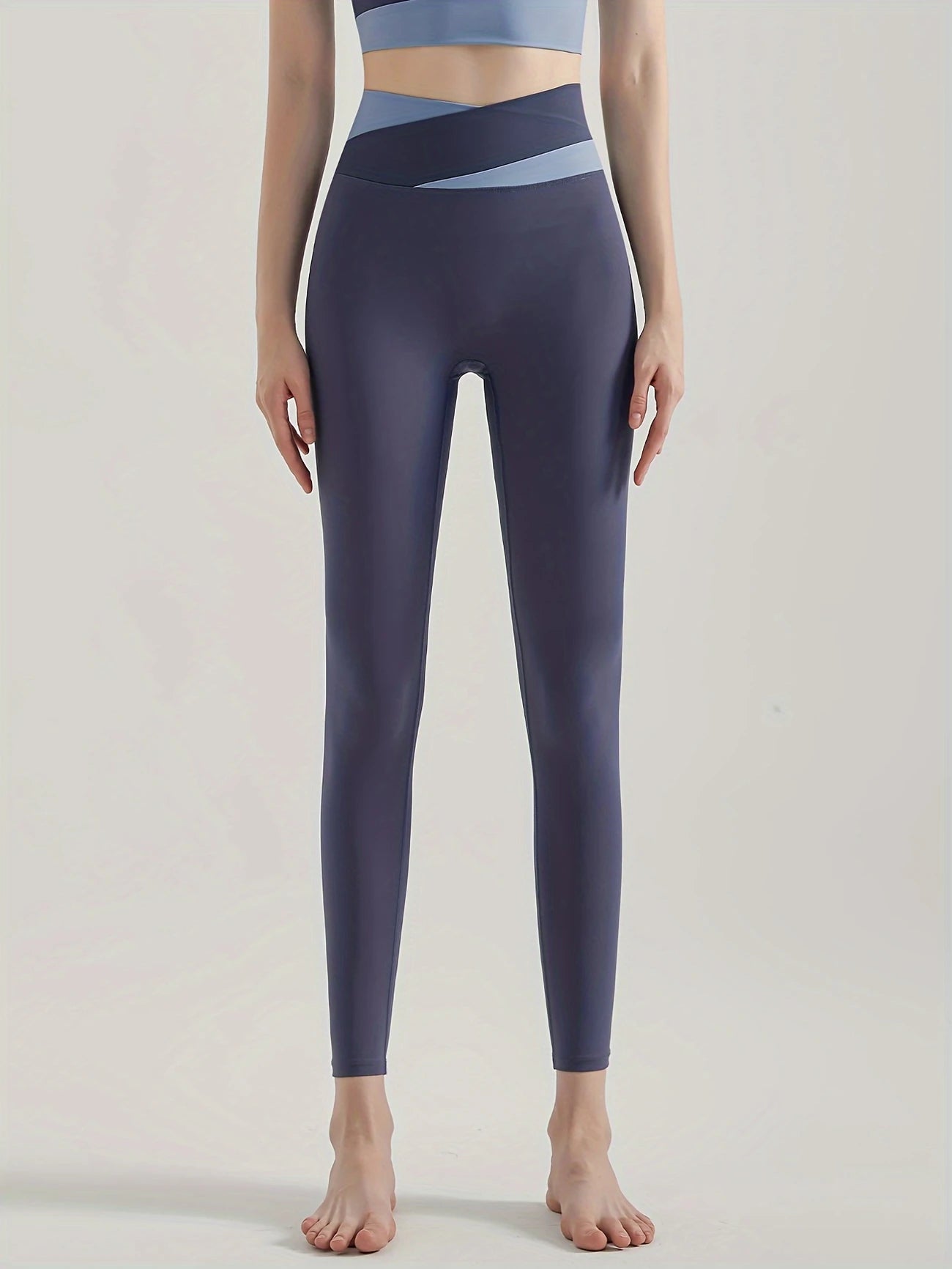 パーフェクトフィットカラーブロックレギンス