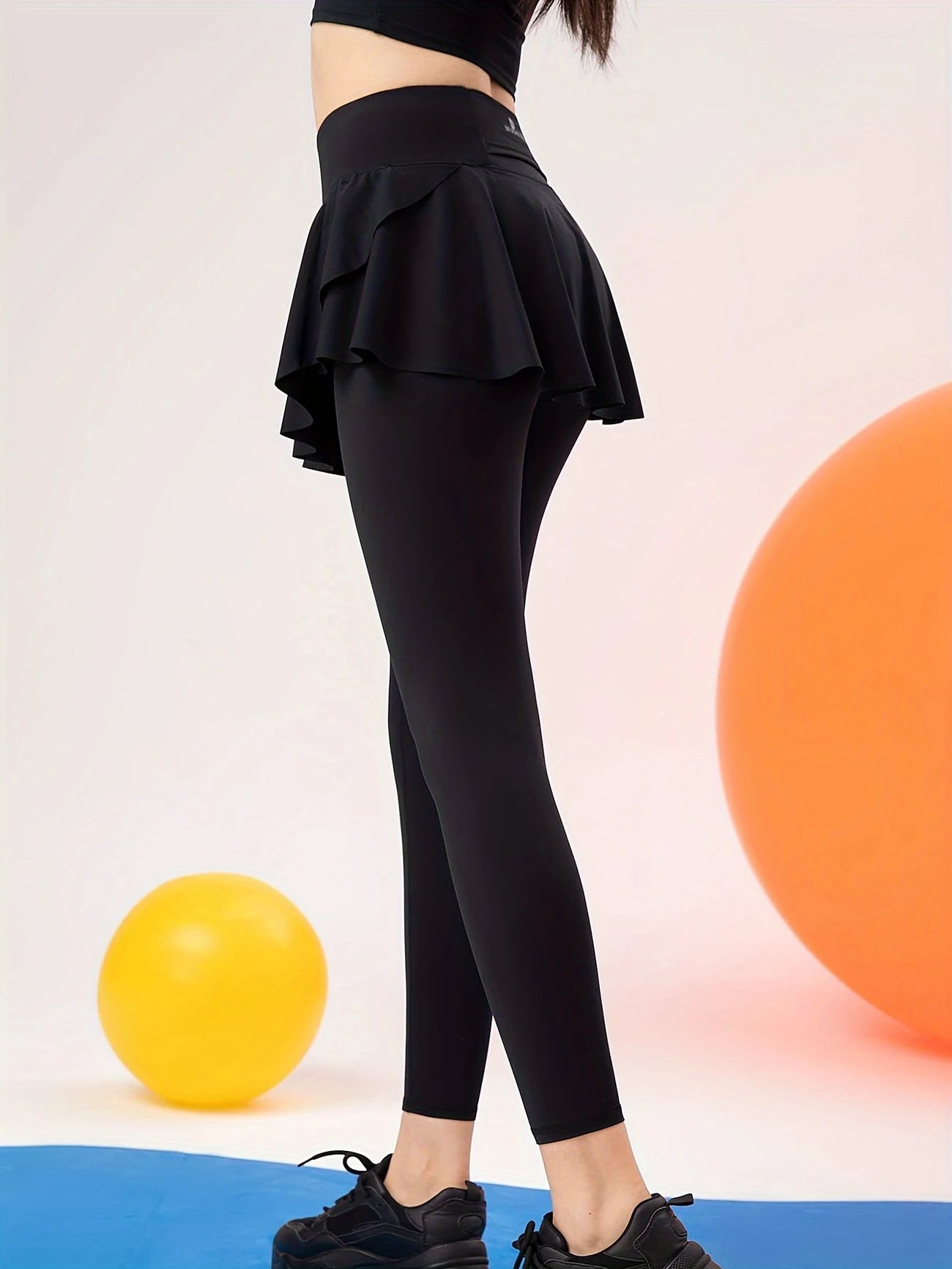 バックポケットハイウエストヨガレギンス