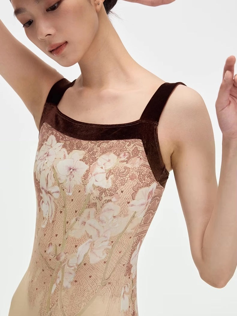 ヴィンテージローズレオタード