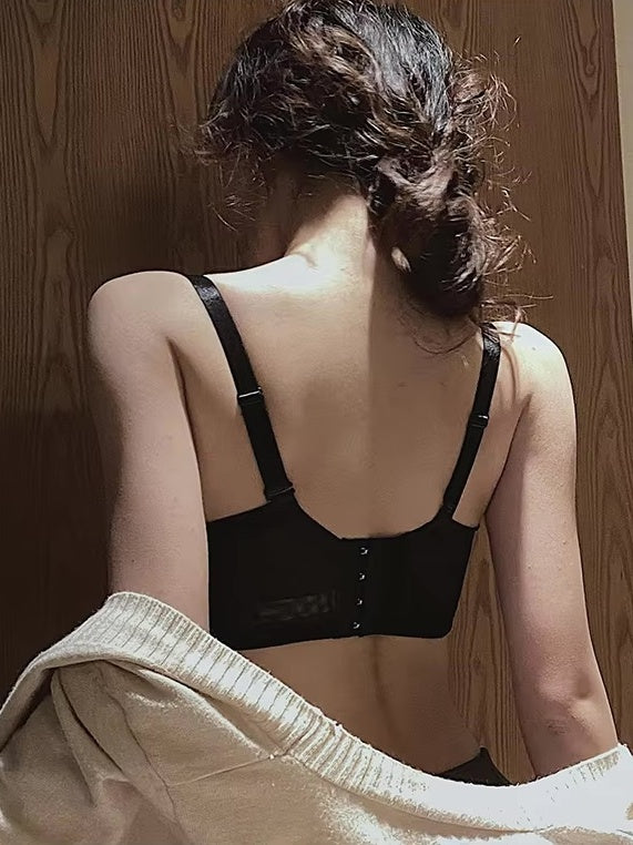 レースプッシュアップ ブラジャー&ショーツセット