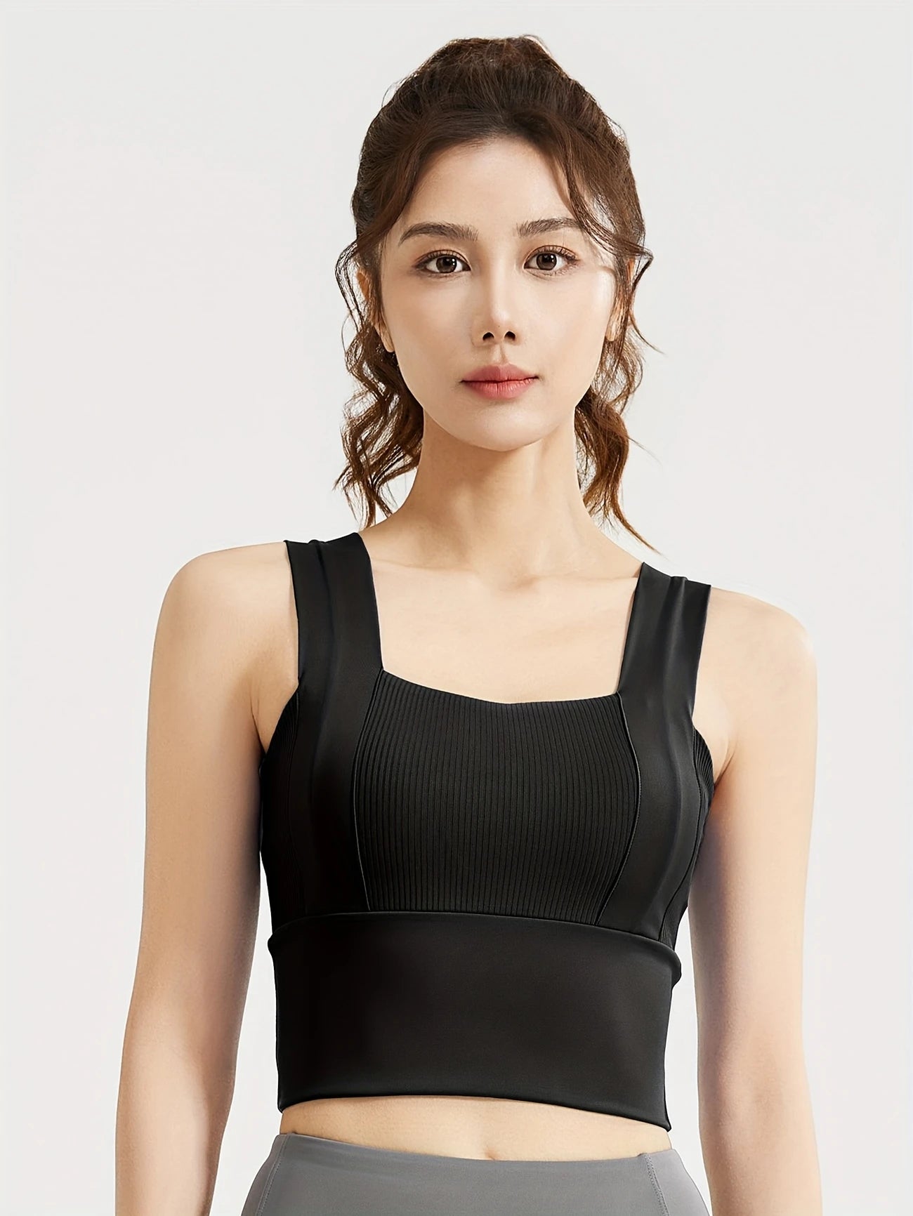 リブデザインハイサポートビスチェ