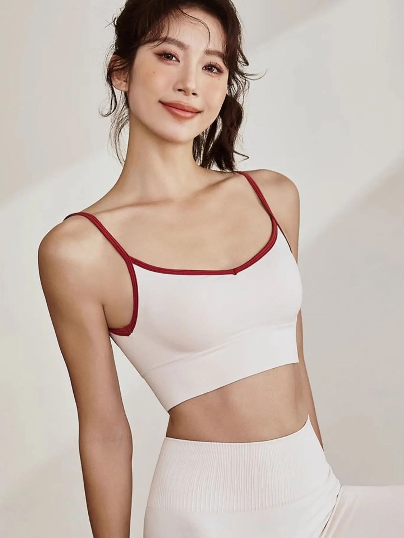 バイカラーレディスポーツブラ