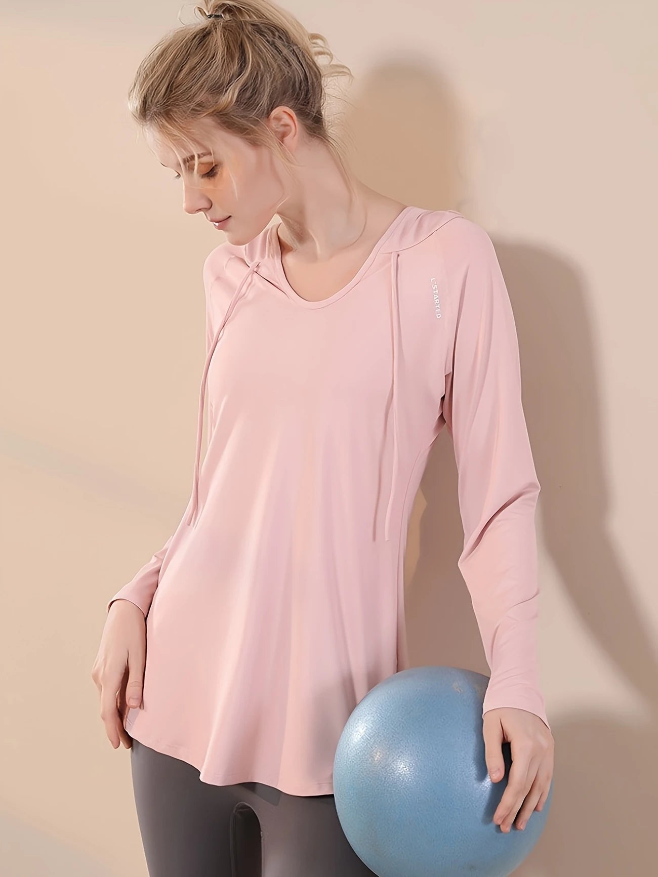 フレックスVネックスポーツトップ