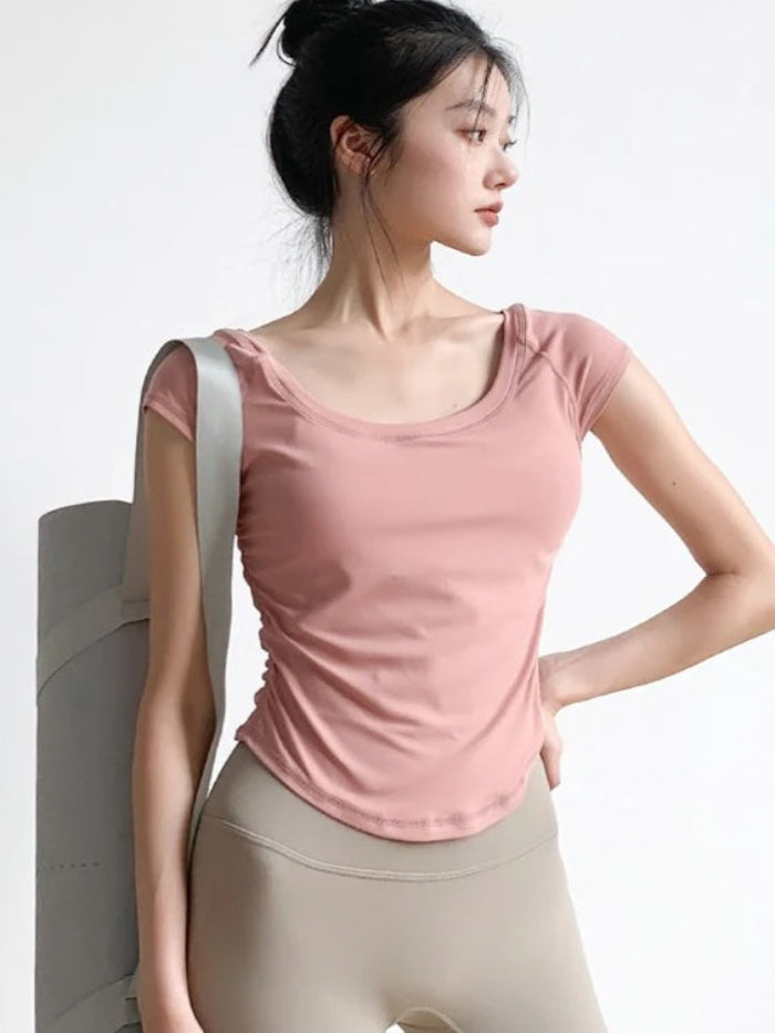 タイトフィットスリムTシャツ