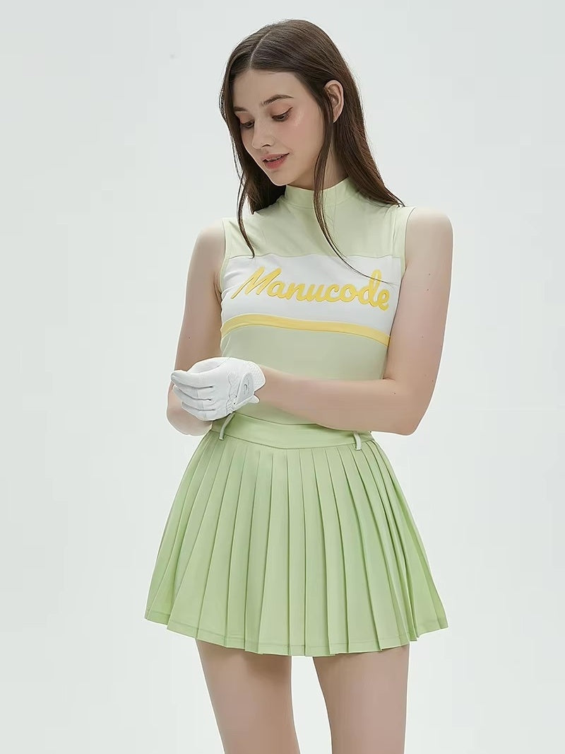 スリムフィット ゴルフトップ&スカート