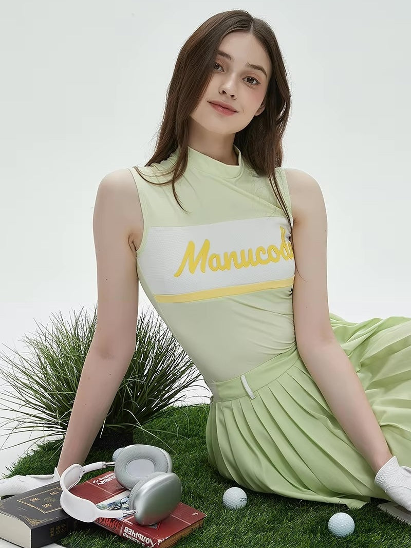 スリムフィット ゴルフトップ&スカート