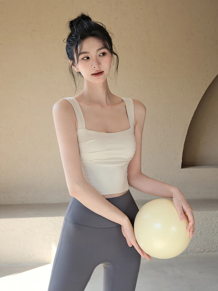 サポートフィット ヨガタンクトップ