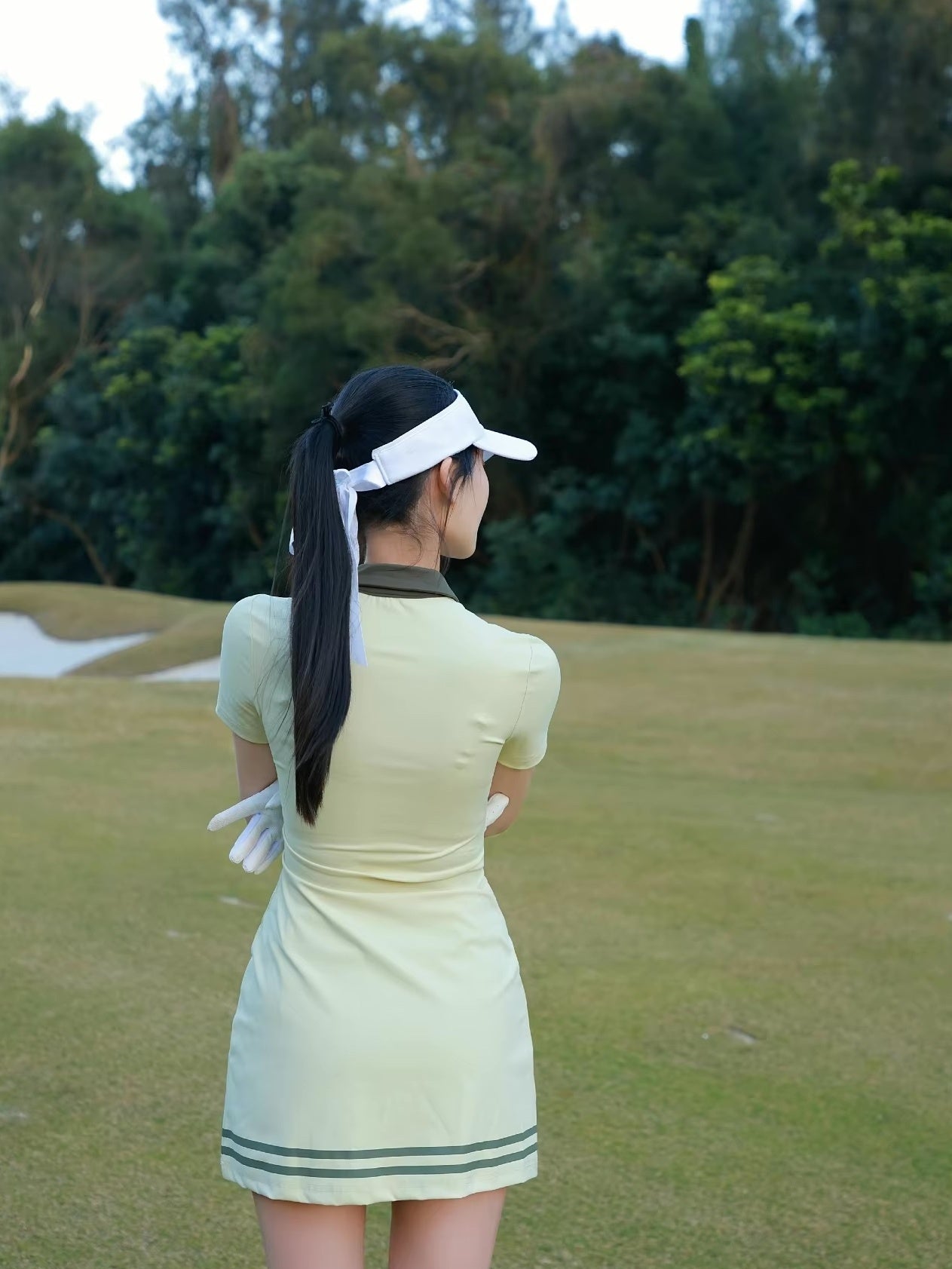 エレガントフィット ゴルフワンピース