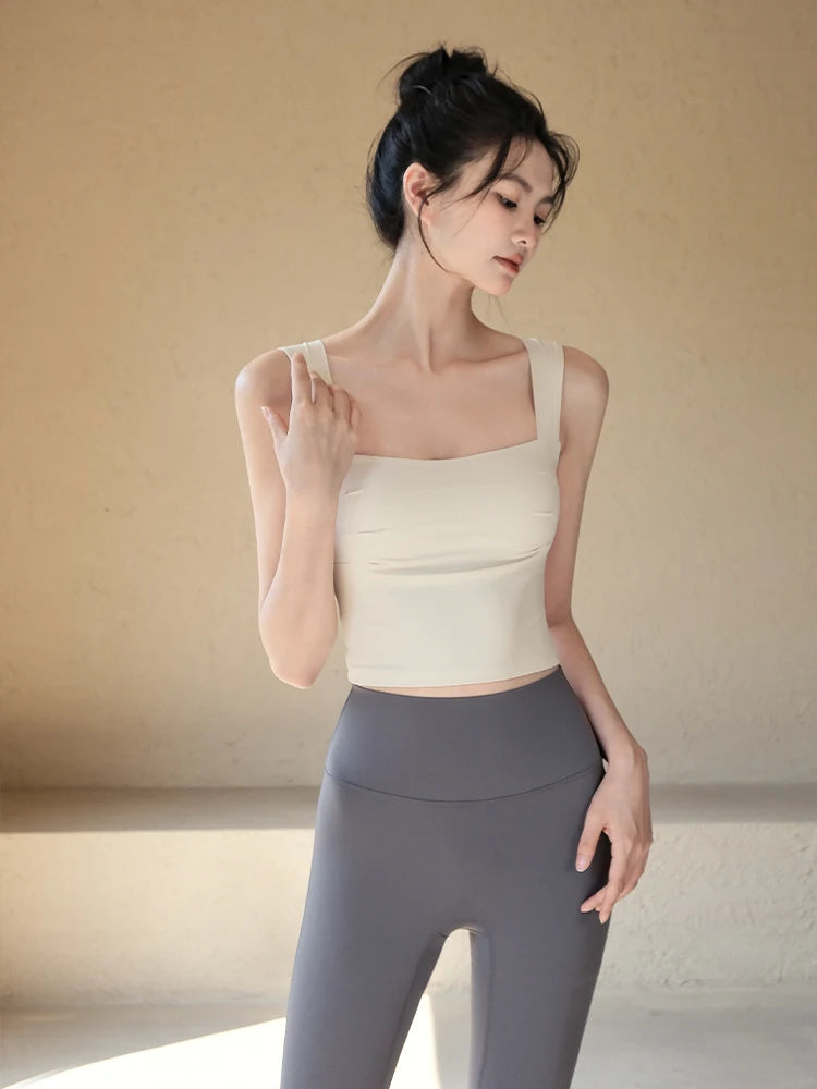 サポートフィット ヨガタンクトップ