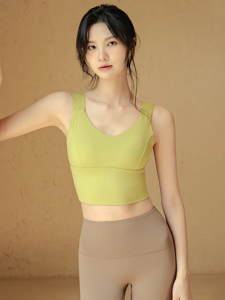 ワイドストラップハイサポートブラ