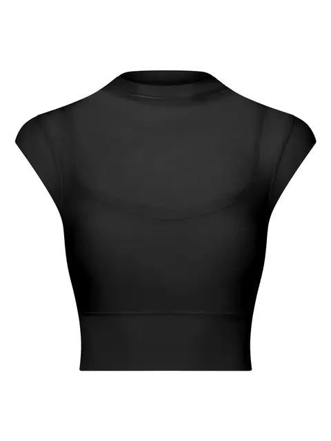 メッシュフェミニン ヨガトップス