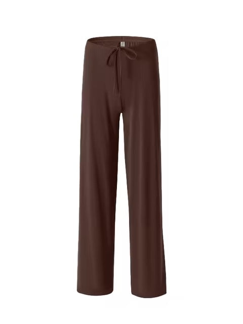 スムースストレッチ ワイドヨガパンツ