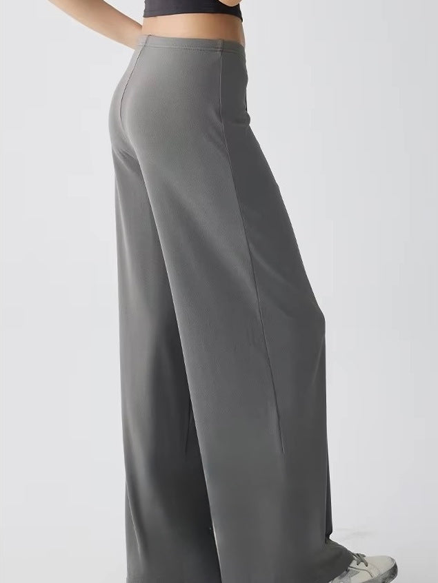 スムースストレッチ ワイドヨガパンツ