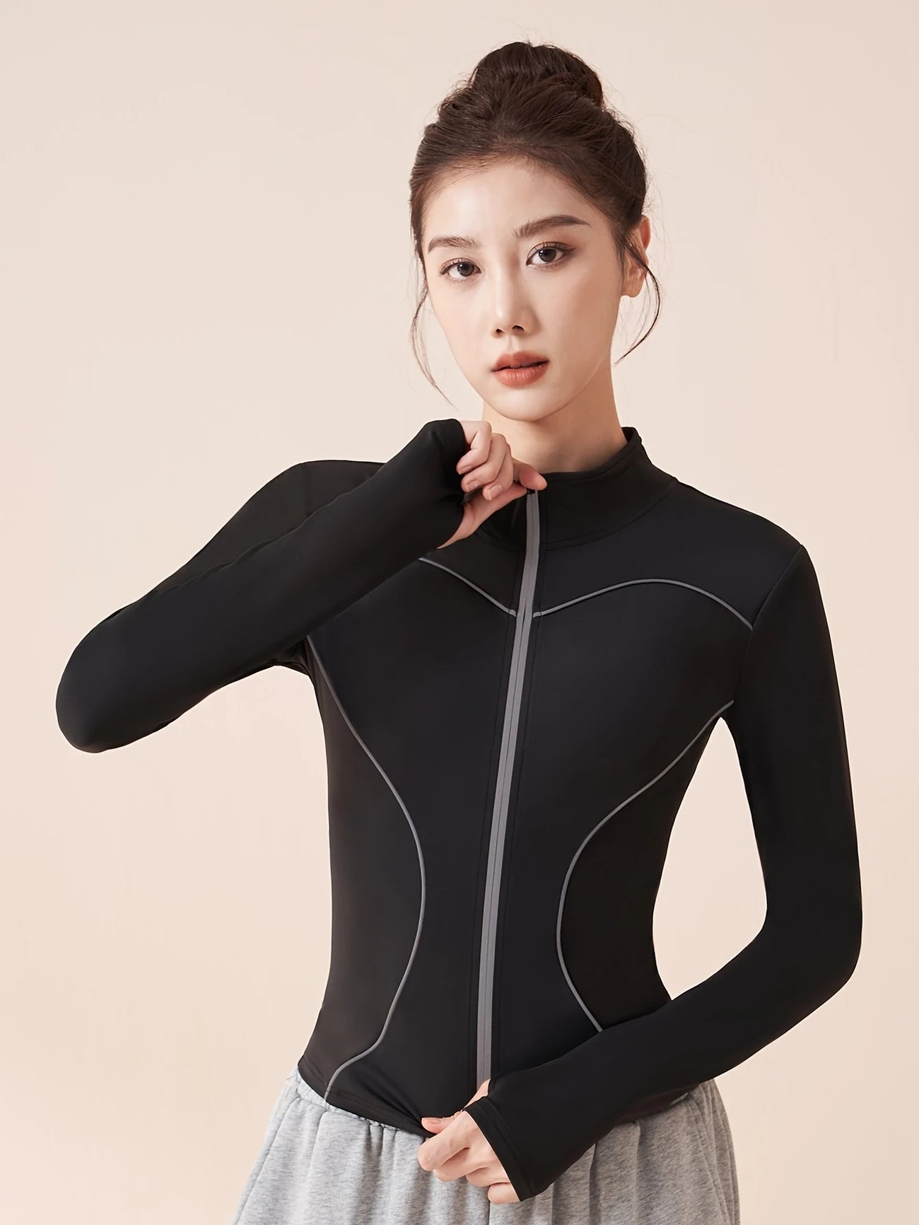 アーバンフロータートルネックジャケット