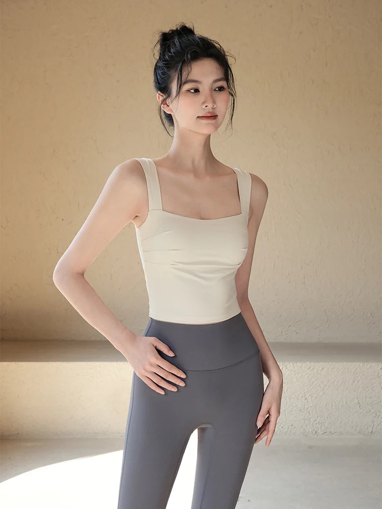 サポートフィット ヨガタンクトップ