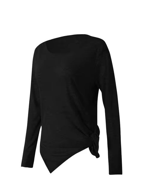 マイクロシースルー ルーズフィットトップス