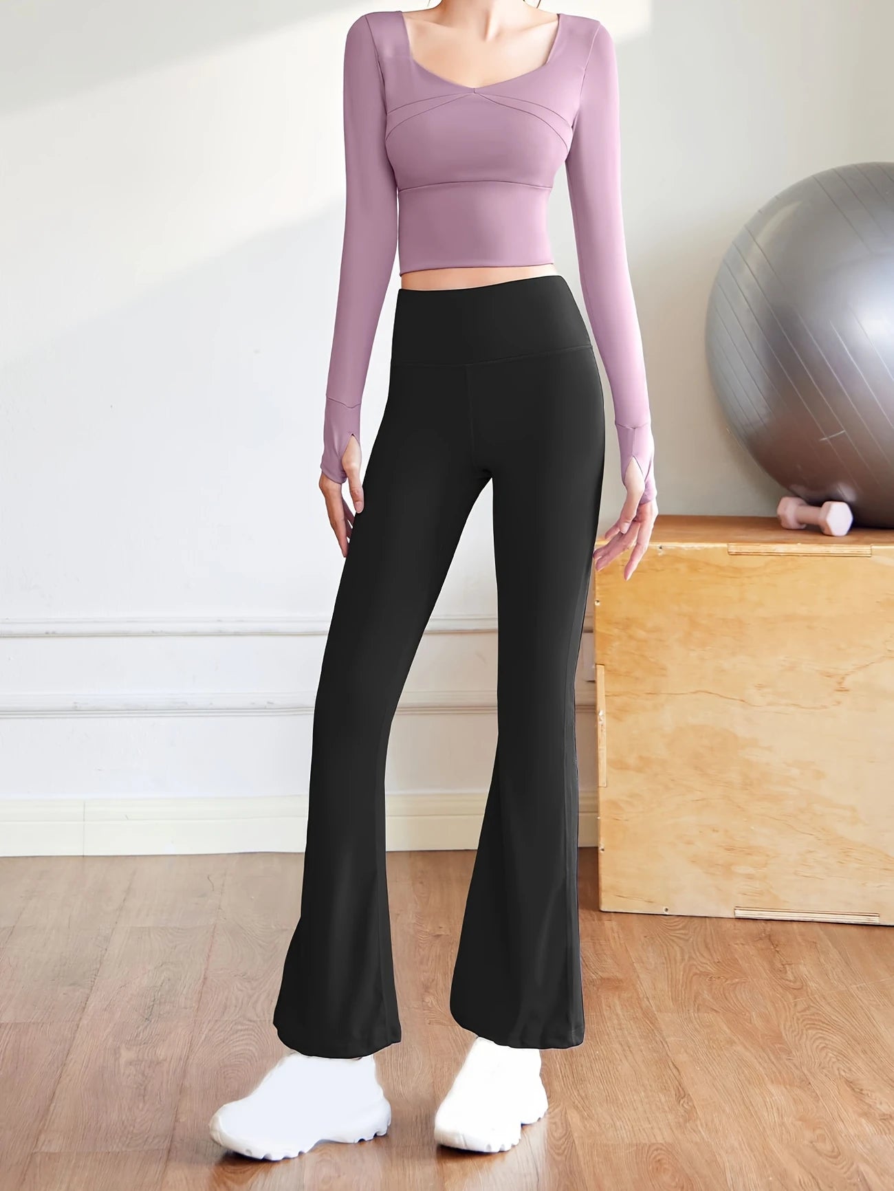 エレガントフロー ロングレギンス&トップセット