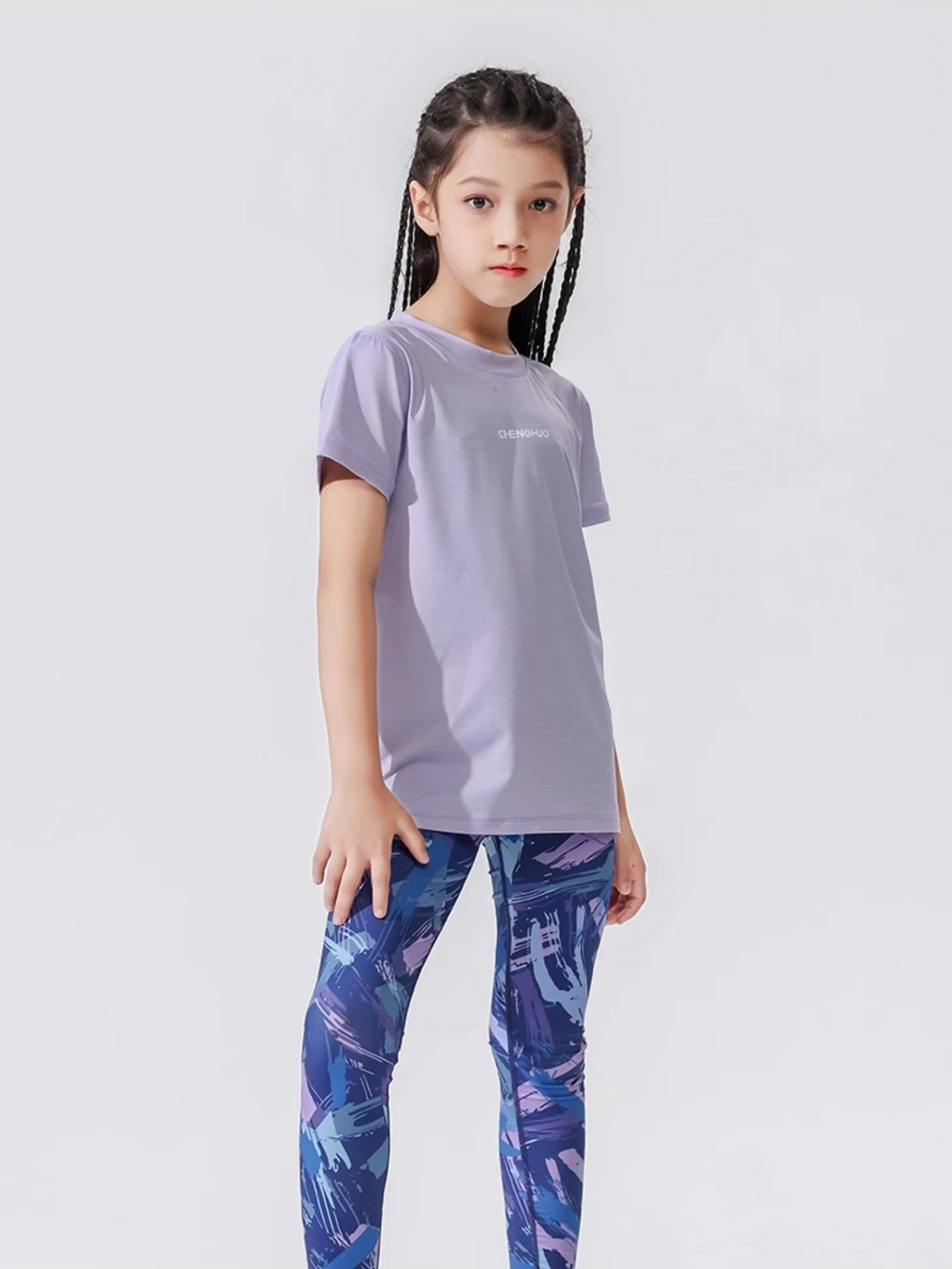 キッズハイストレッチ速乾Tシャツ