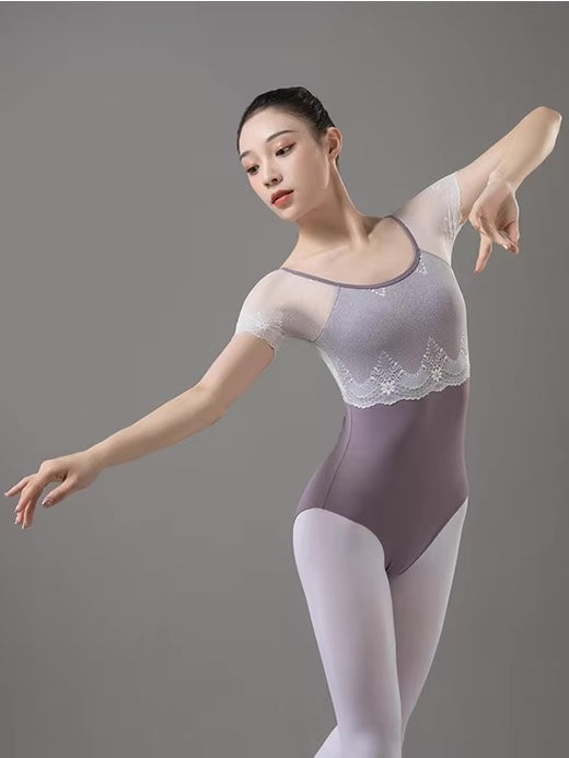 クラシカルレース バレエレオタード