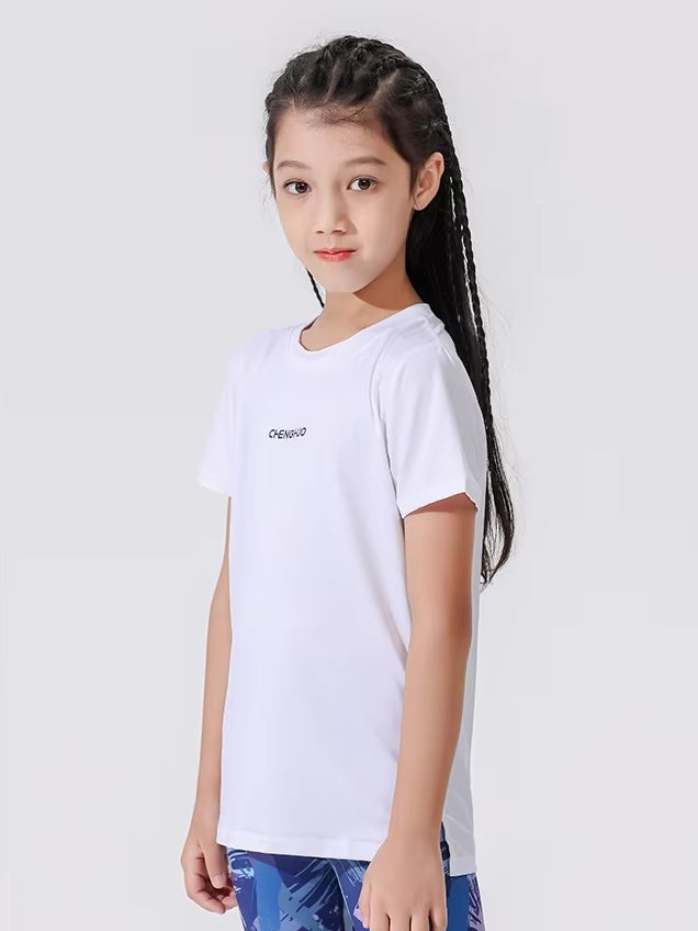 キッズハイストレッチ速乾Tシャツ