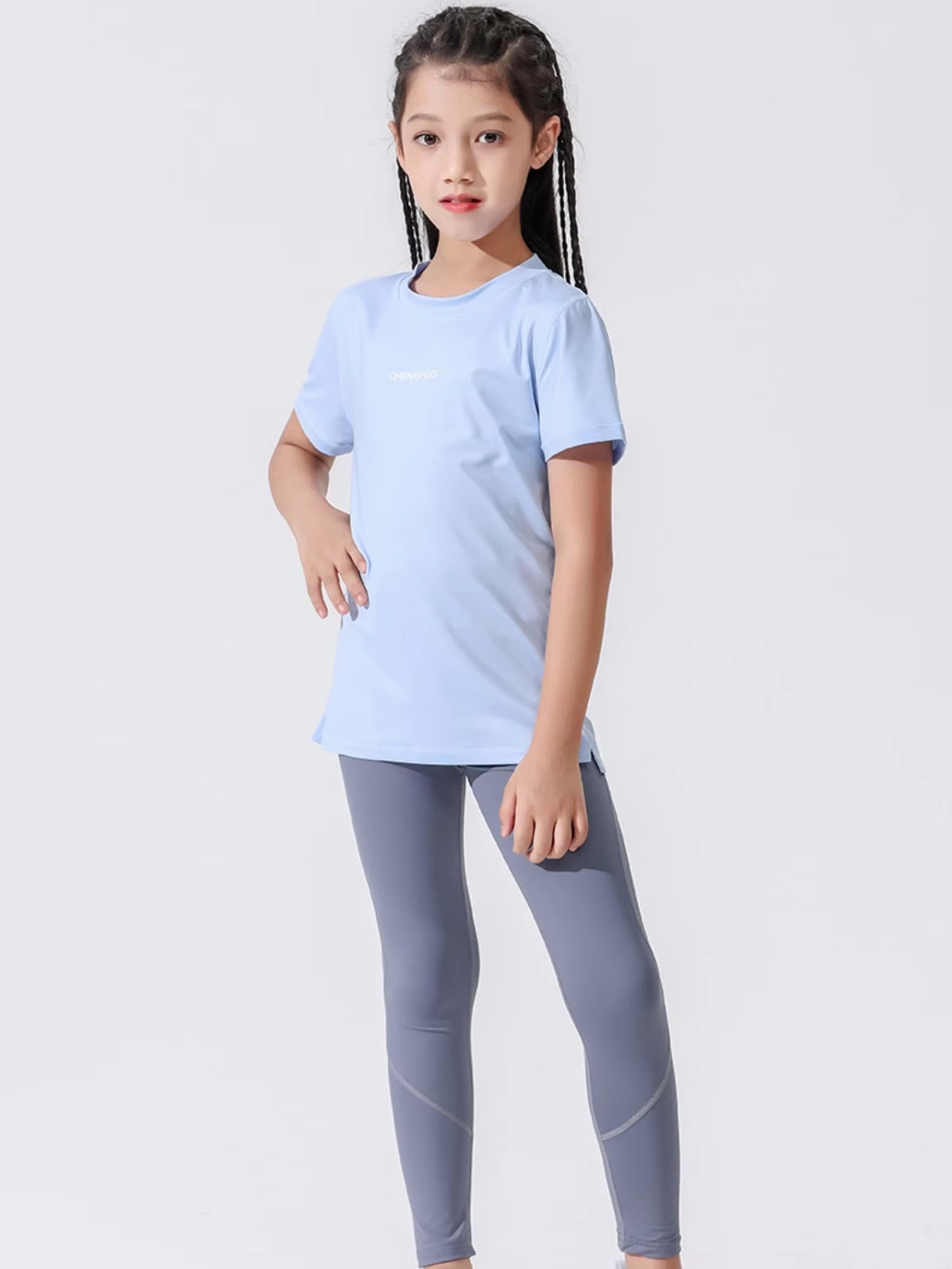 キッズハイストレッチ速乾Tシャツ