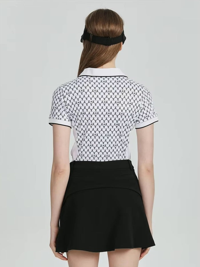 エレガントモノグラム ゴルフポロシャツ