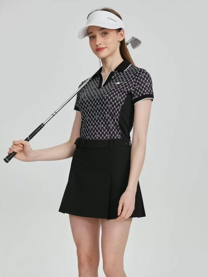 エレガントモノグラム ゴルフポロシャツ
