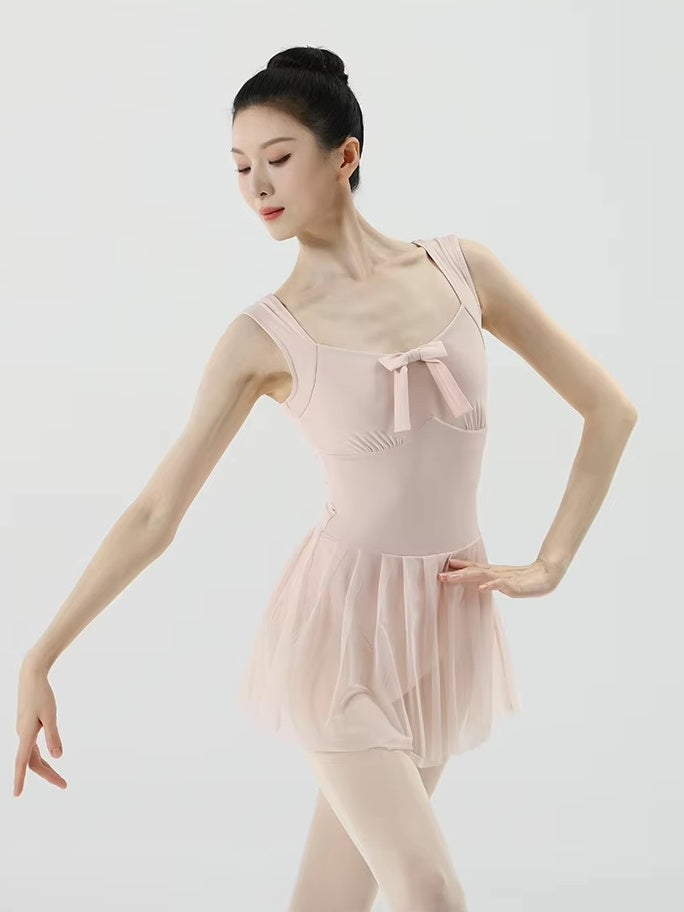 リボンバレエレオタード