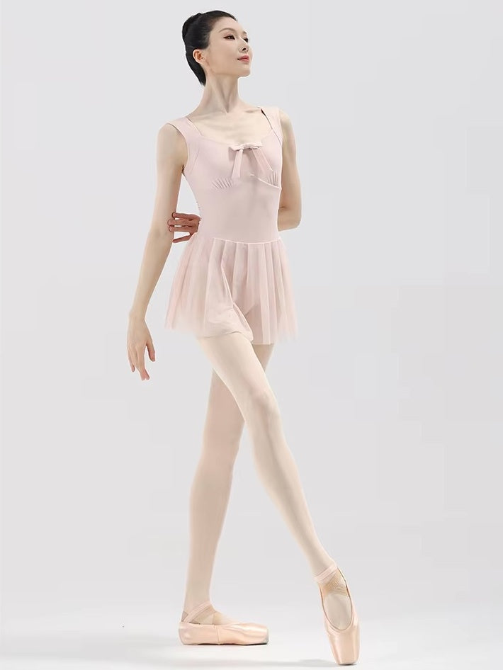 リボンバレエレオタード