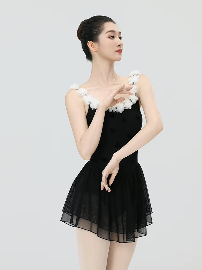 ノワールブロッサムレオタード