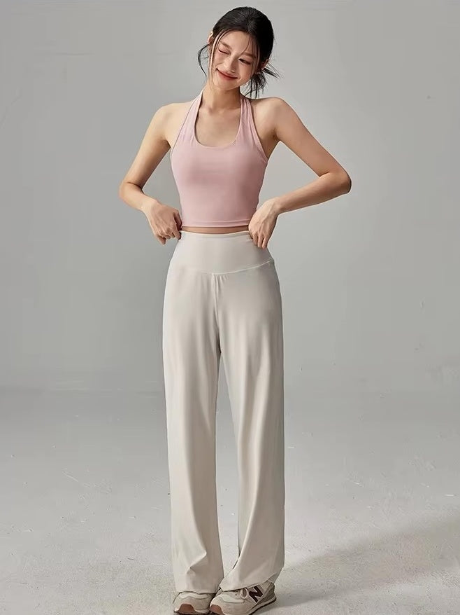 バッククロスホルターヨガタンク