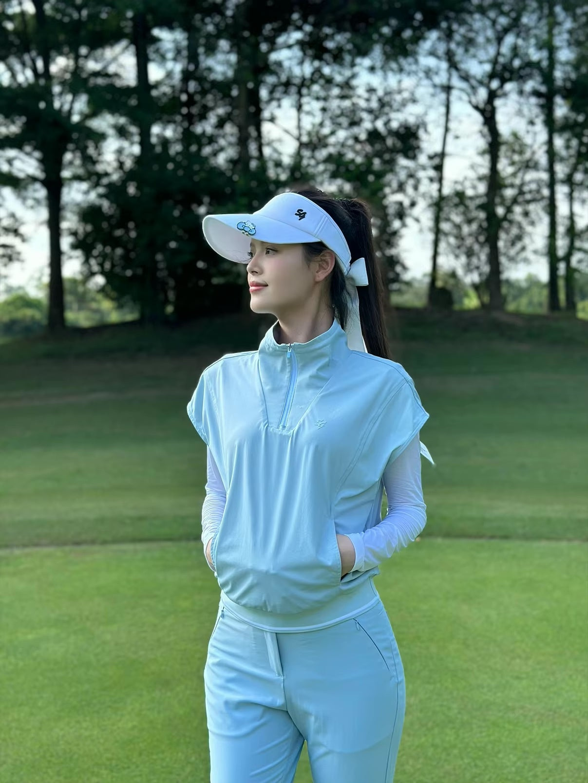 ミントシャイン ゴルフトップ/スカート