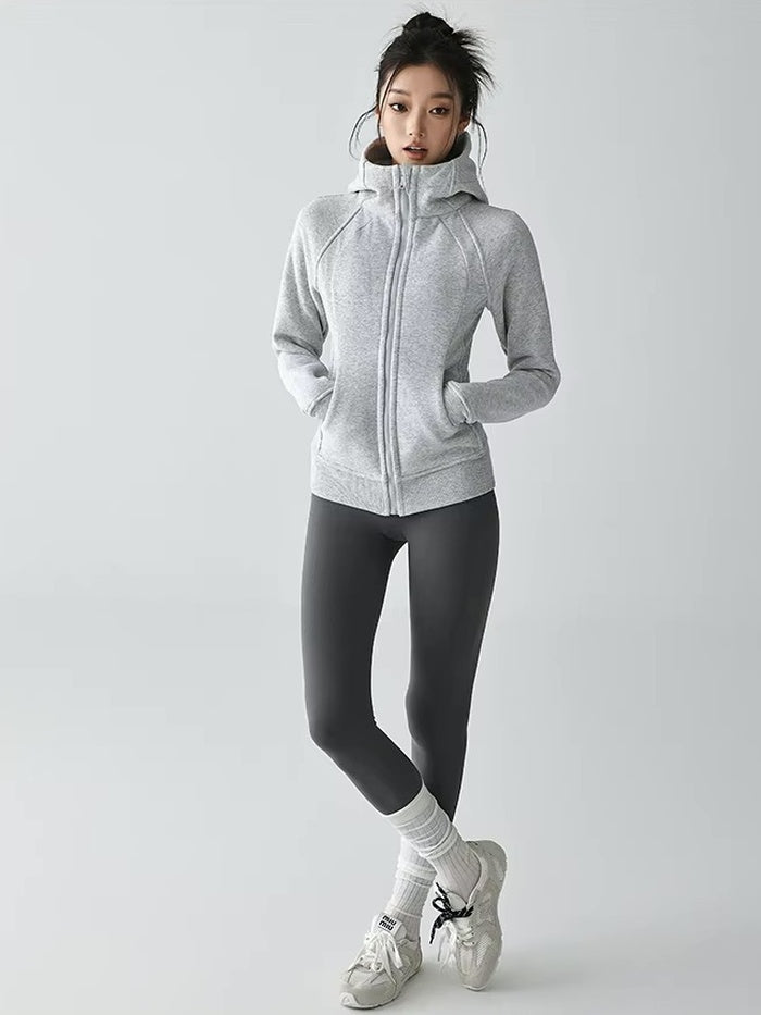 マルチカラーフィットパーカー