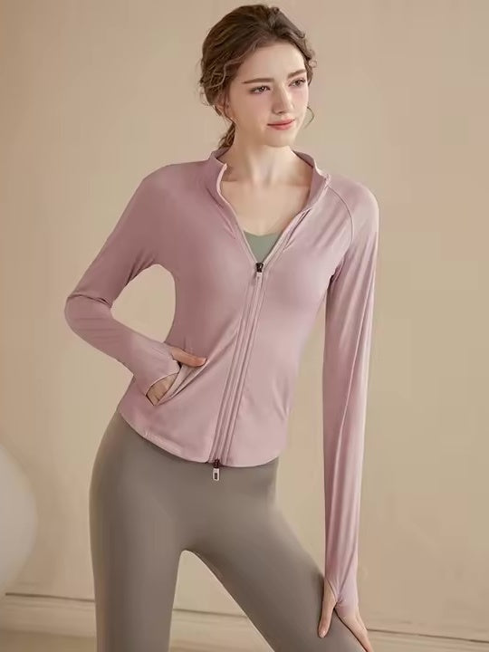 ライトフィット ジップアップスポーツジャケット